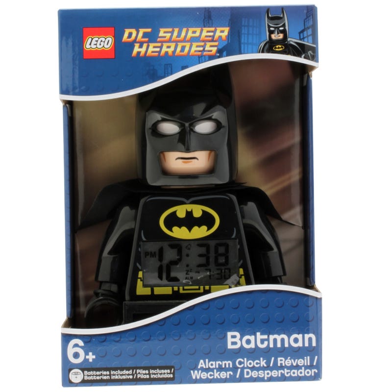 LEGO® DC Comics™ Super Heroes Batman™ Minifigure Clock