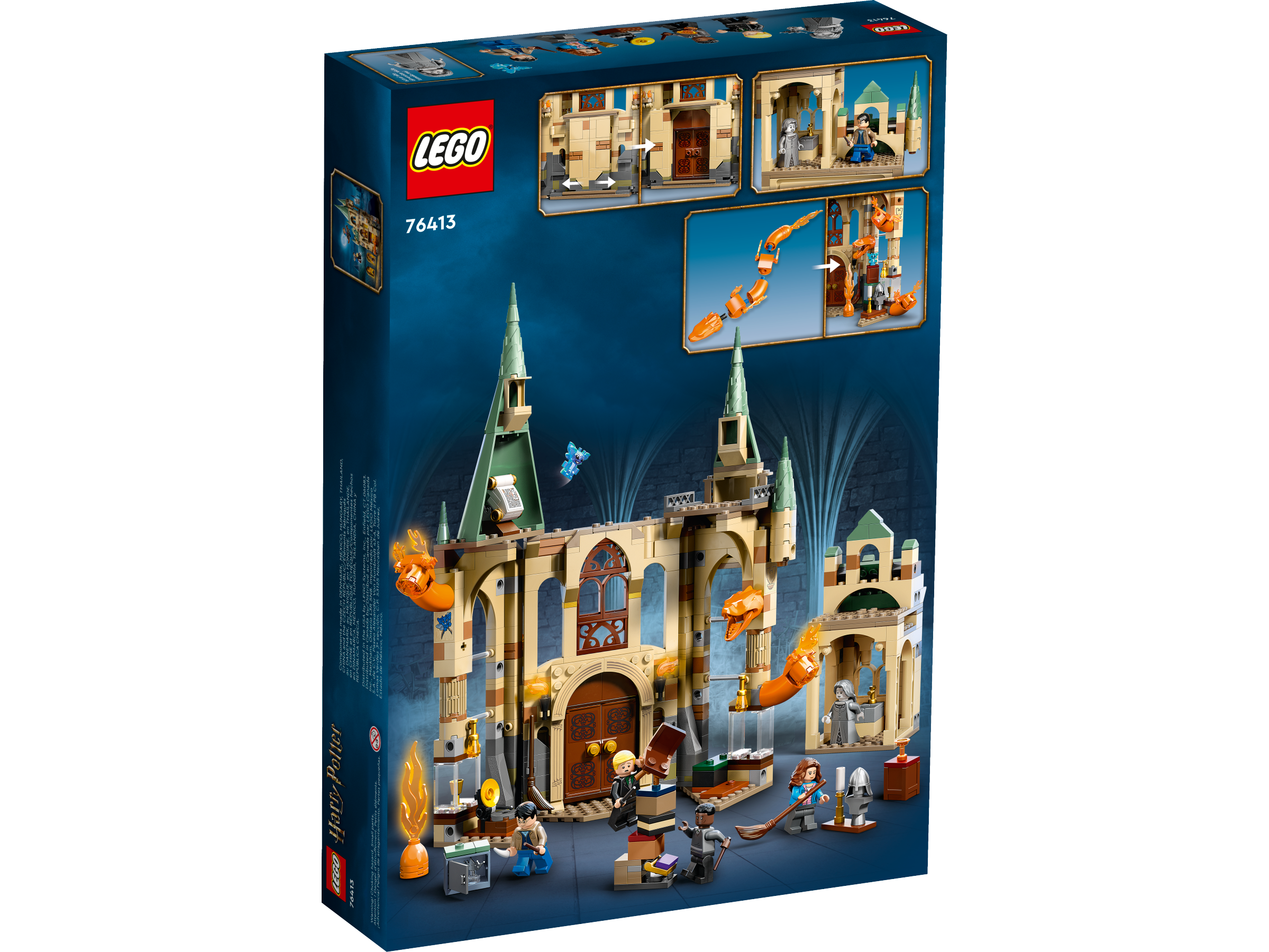 LEGO Harry Potter Hogwarts: Room of Requirement Building Set 76413 Castle  Building Toy from Harry Potter Movie Featuring Harry, Hermione and Ron Mini