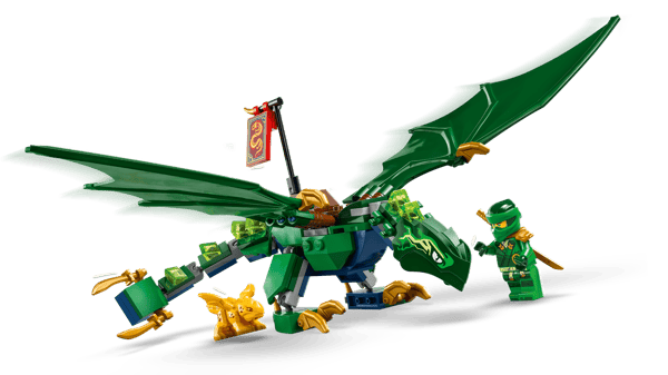 LEGO 71829 Le dragon vert de la forêt de Lloyd — visuel 3 sur 8