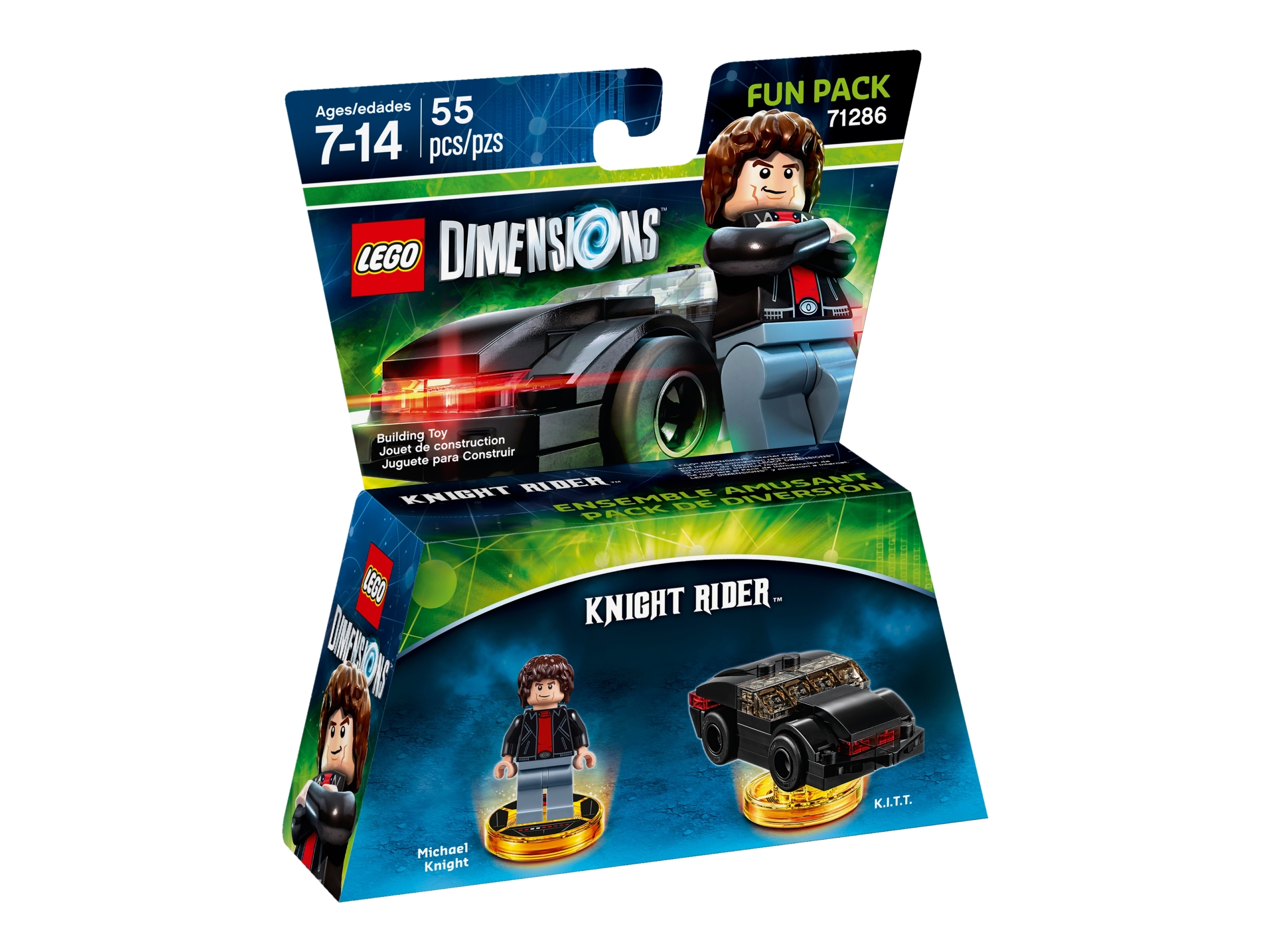 Knight Rider™ Fun Pack 71286 | DIMENSIONS™ | Buy online at the Official LEGO® Shop