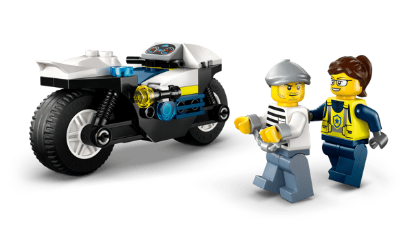 LEGO 60455 La course-poursuite en moto de police — visuel 3 sur 8