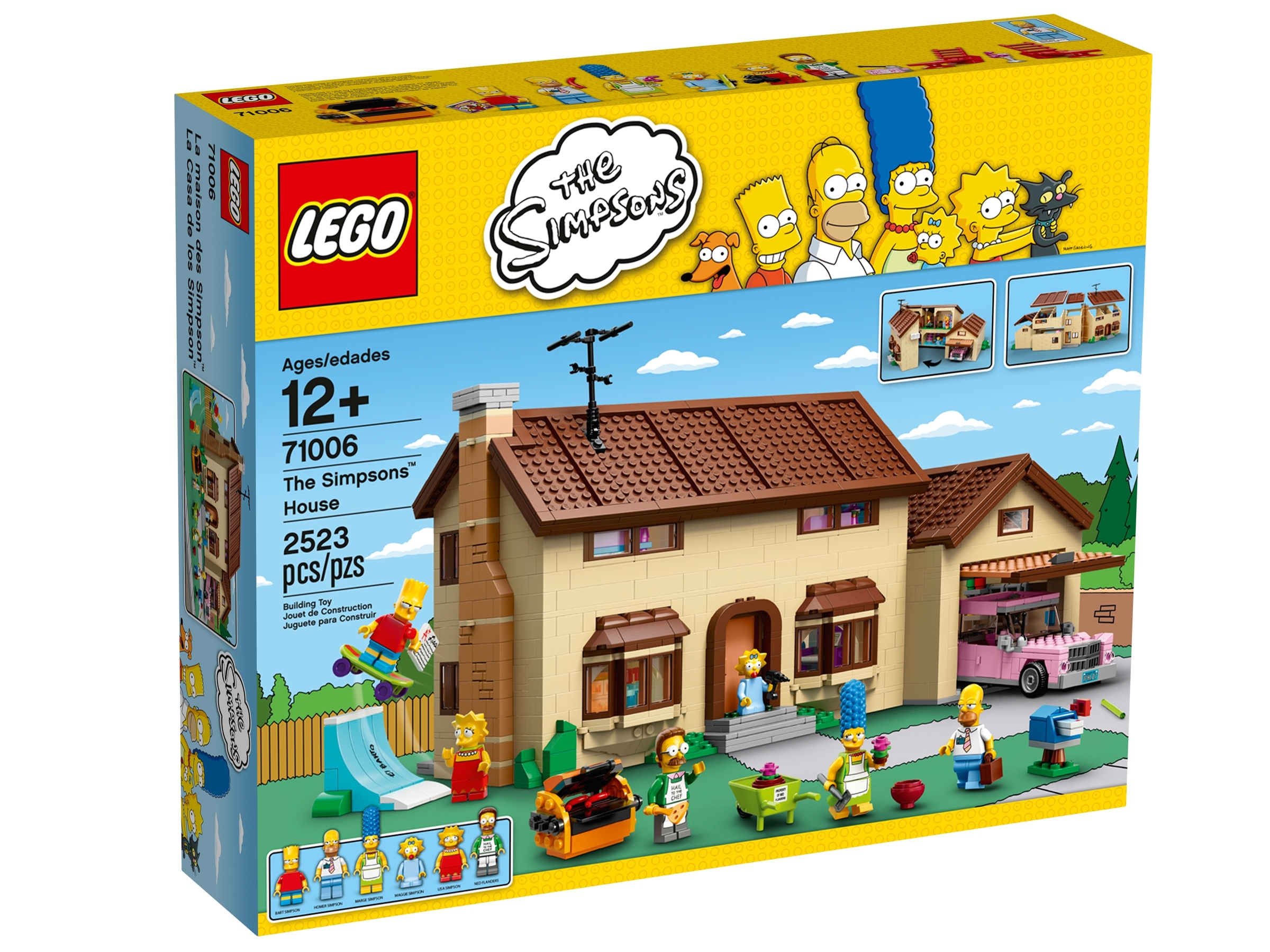 The Simpsons™ House 71006 | The Simpsons™ | Buy online the Official LEGO® Shop FR