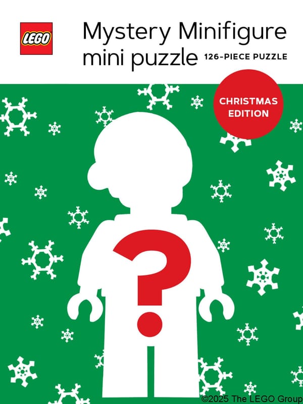 Minipuslespil med hemmelig minifigur - juleudgave 2