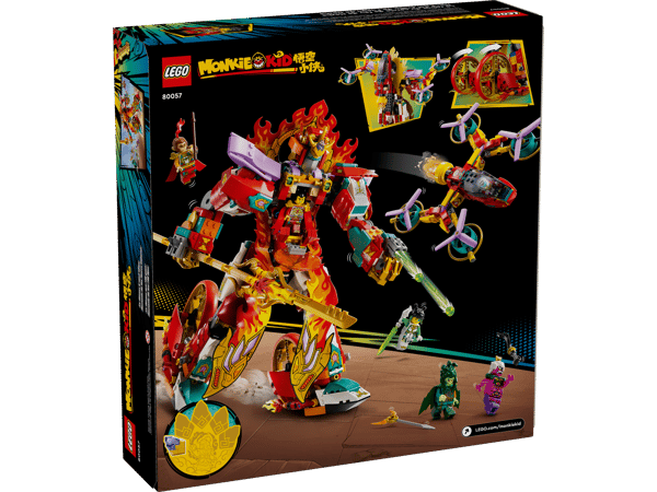LEGO 80057 Le robot Cercle de feu de Nezha — visuel 7 sur 8