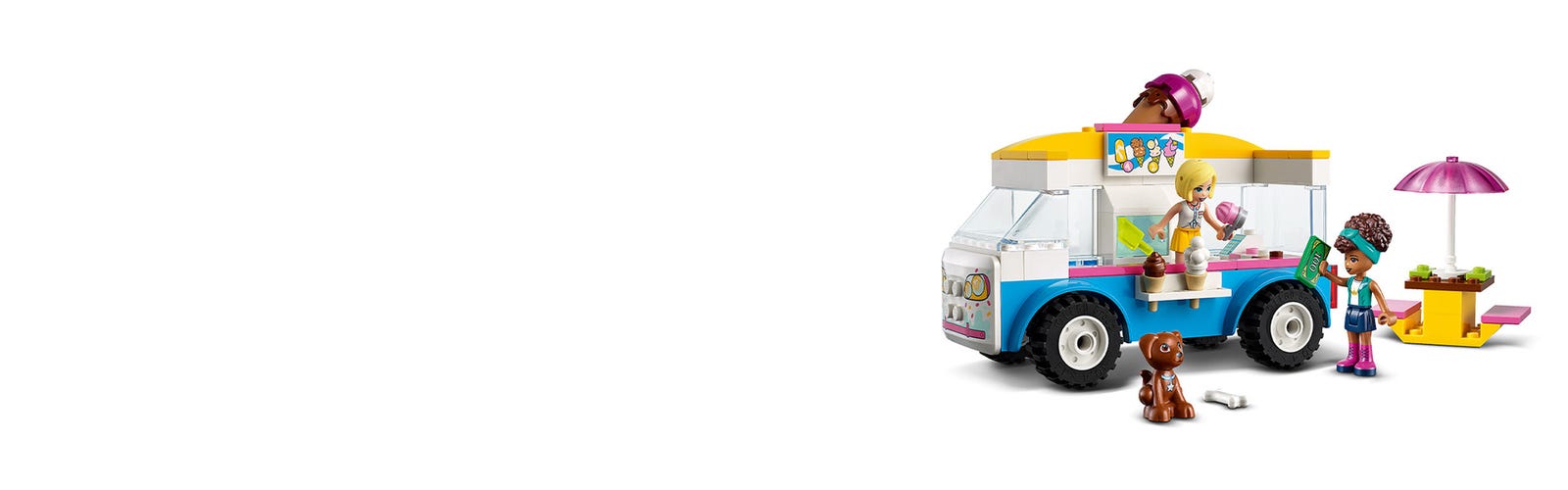 LEGO® | 41715 Truck Friends at the Official | Ice-Cream Shop online Buy US