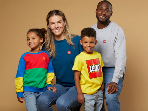 LEGO 5009099 Sweat-shirt pour adultes – Gris chiné — visuel 5 sur 6