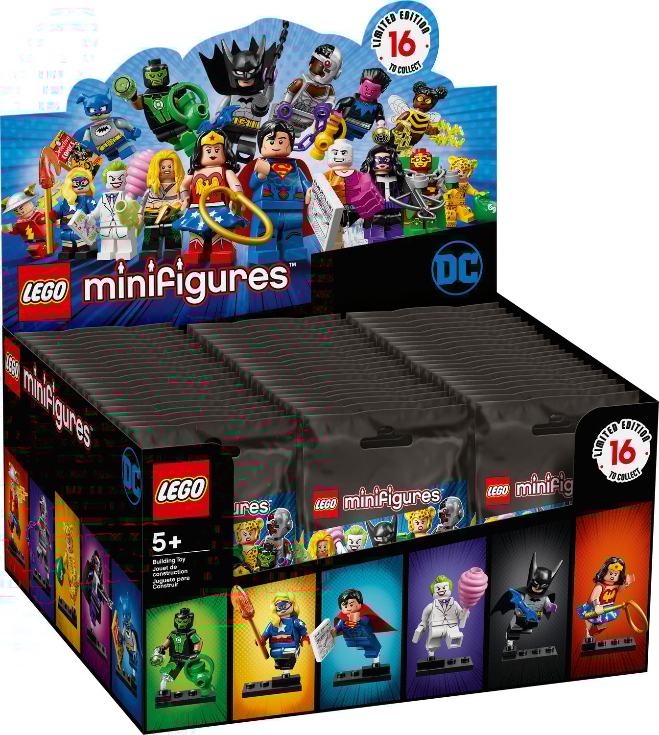 DC Super Heroes Series Complete Box 66638 Minifigures Buy online at the Official LEGO® Shop GB