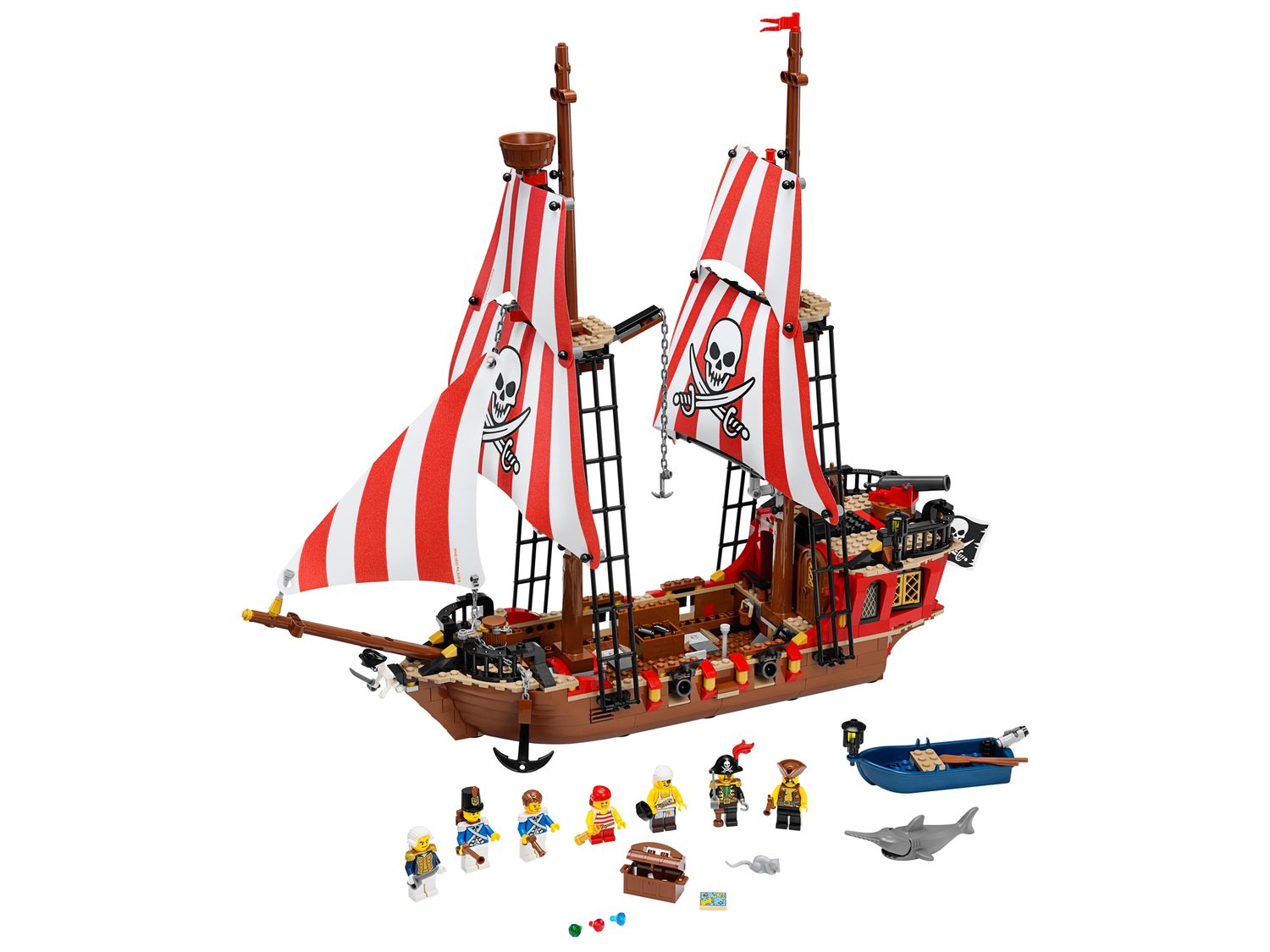 Großes Piratenschiff