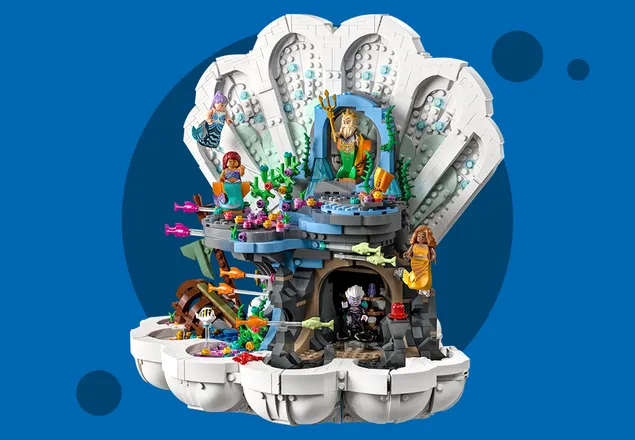 43213 - LEGO® Disney - Le Livre d'Histoire : La Petite Sirène LEGO : King  Jouet, Lego, briques et blocs LEGO - Jeux de construction