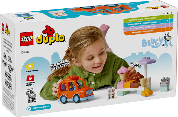 LEGO 10458 Visite chez le marchand de glace avec Bluey — visuel 8 sur 8
