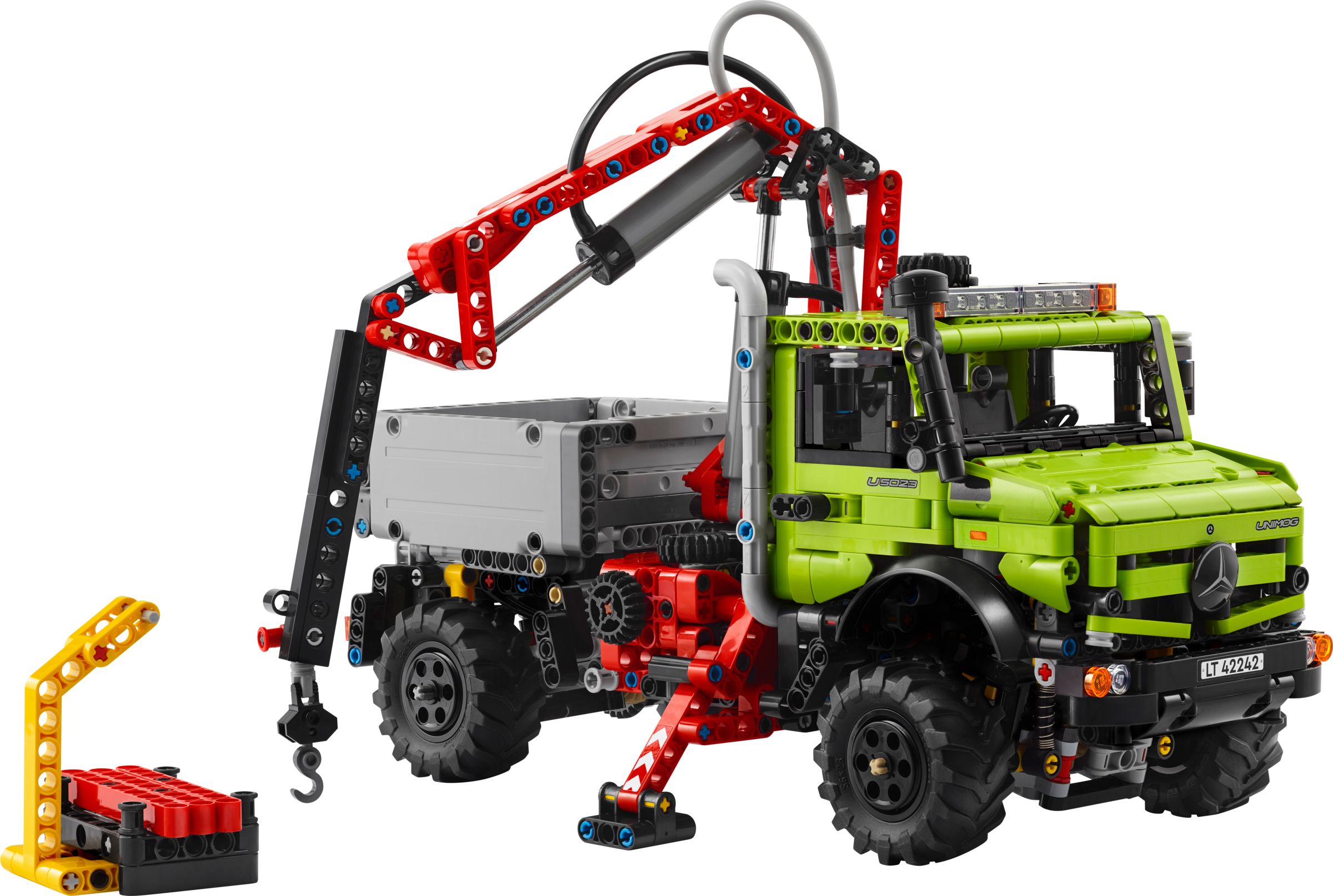 Set LEGO Technic 42242 Mercedes-Benz Unimog U 5023 with Crane