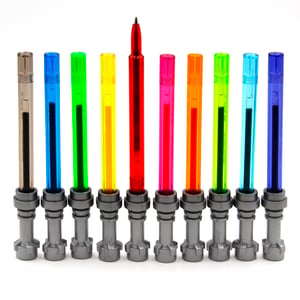 Stylos à encre gel SABRES LASER – Lot de 10
