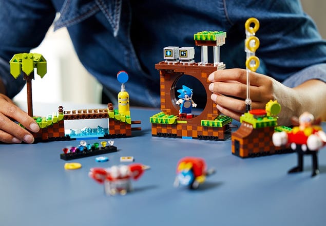 LEGO Ideas 21331 Sonic the Hedgehog - Green Hill Zone: The perfect