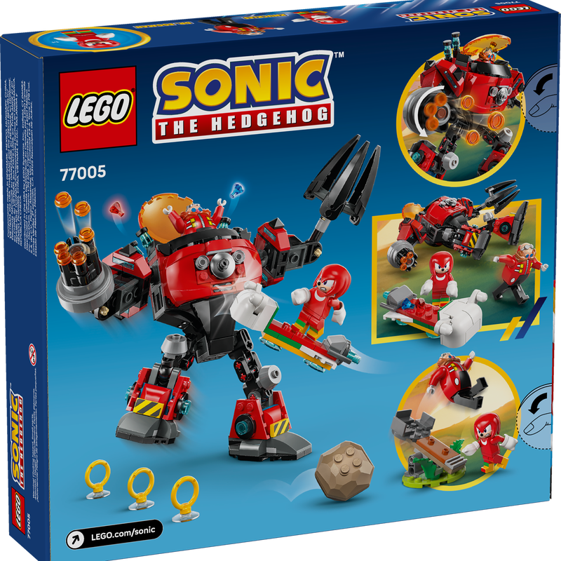 Knuckles Eggman Egg Crusher Mech