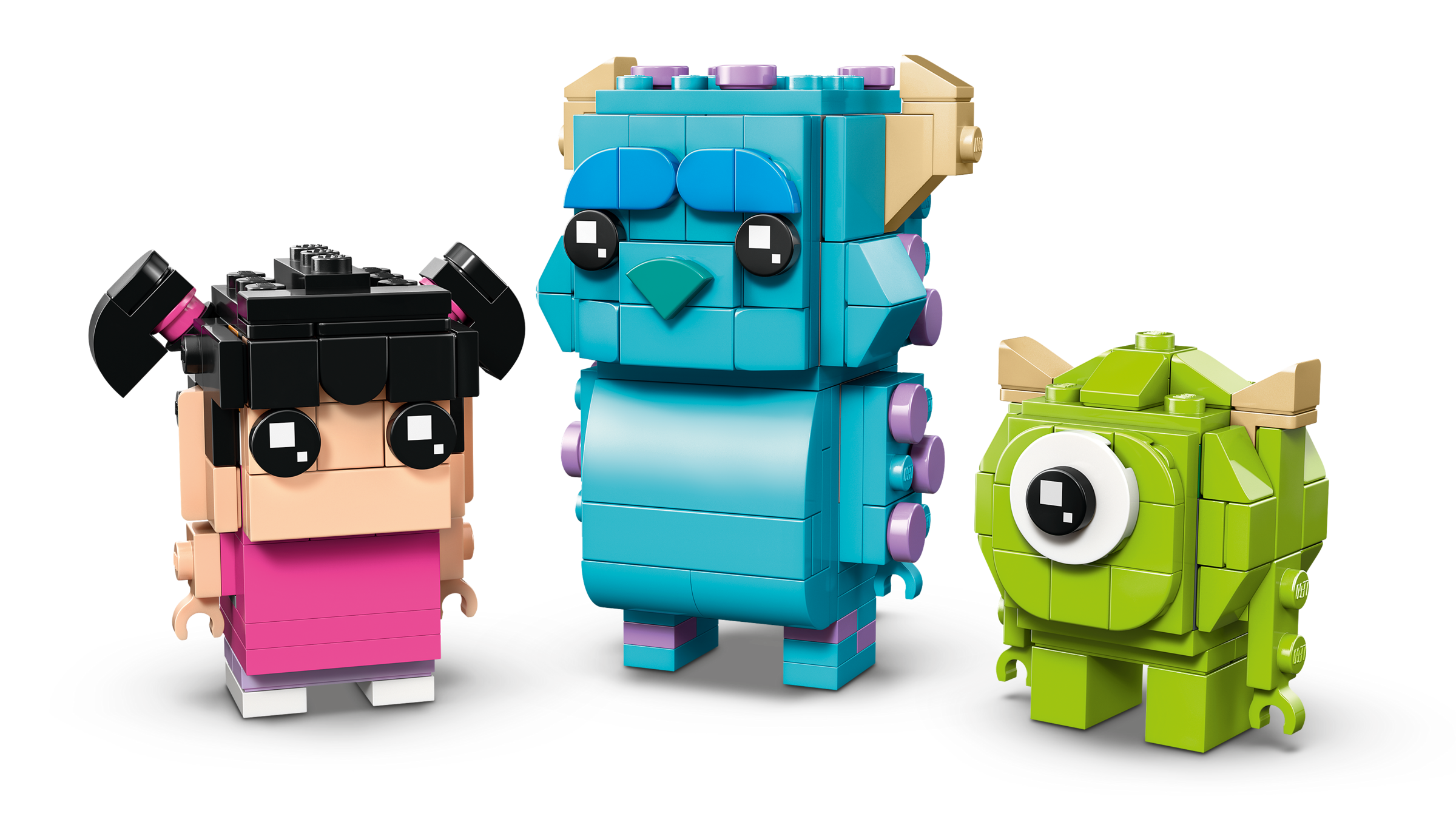Sulley, Mike and Boo Figures 40861 | BrickHeadz | Buy online at