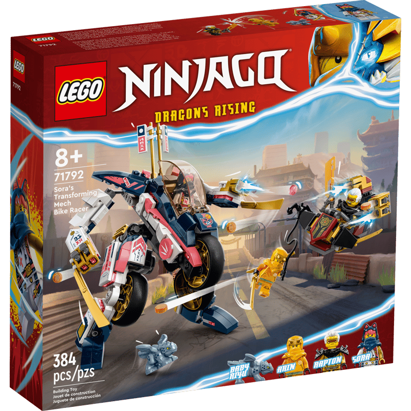 Sora's Transforming Mech Bike Racer 71792 | NINJAGO® | Buy online Sora's Transforming Mech Bike Racer 71792 | NINJAGO® | Buy online