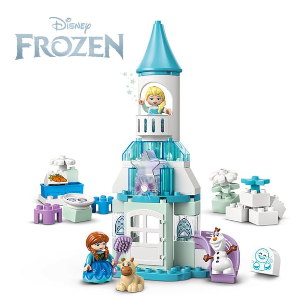 Lego Duplo Lego Sven Minifigure Anna And Elsa's Frozen Castle