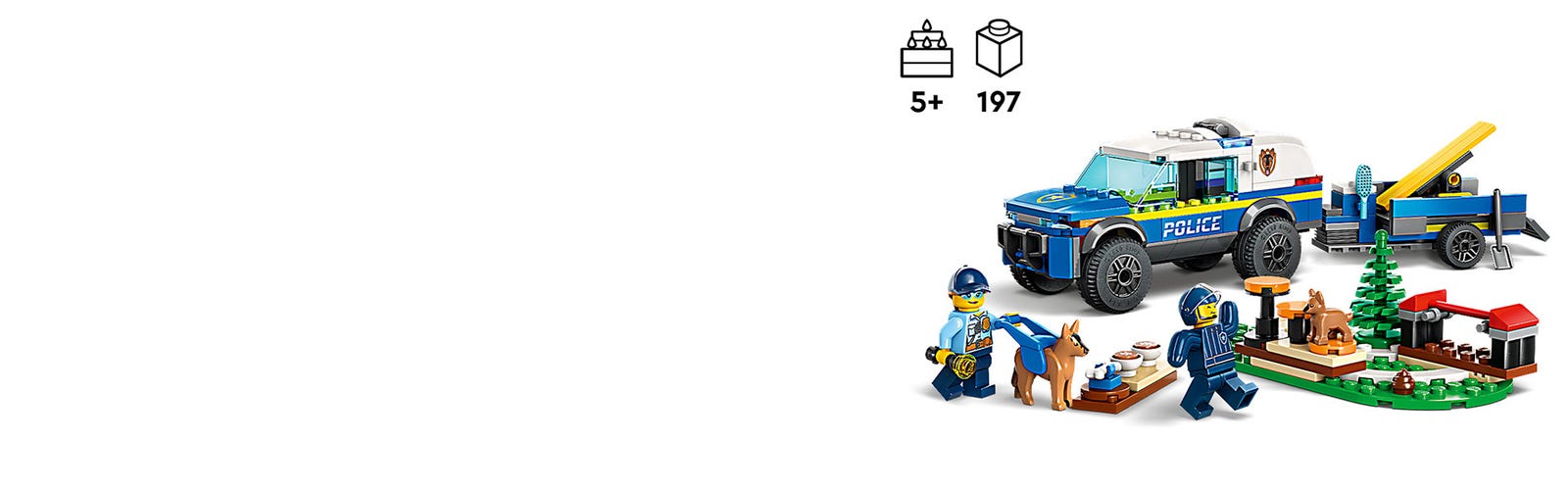 | Training Buy Police Dog Mobile US | Official the at LEGO® online Shop 60369 City
