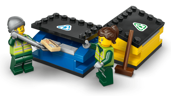 LEGO 60495 Le camion de recyclage — visuel 4 sur 8