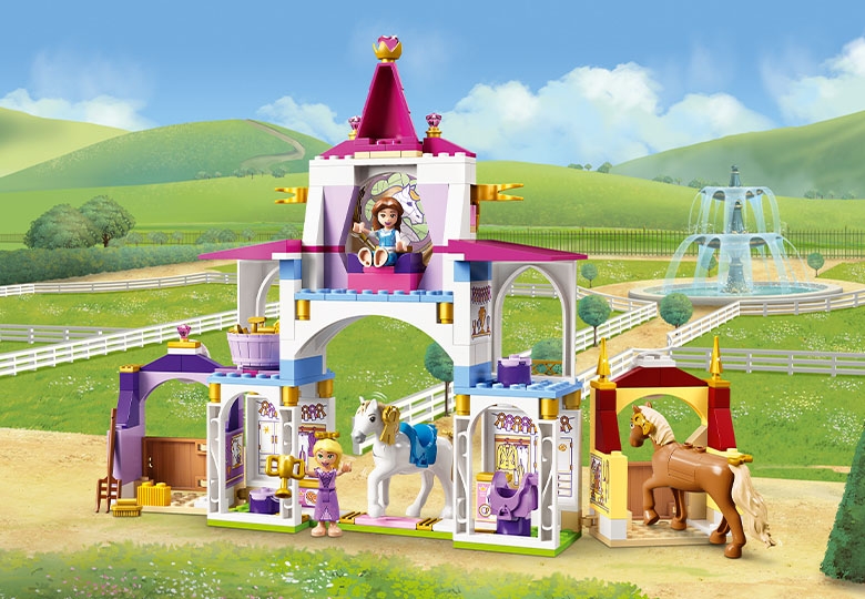 Belle and Rapunzel's Royal Stables 43195 | Disney™ | Buy online at 