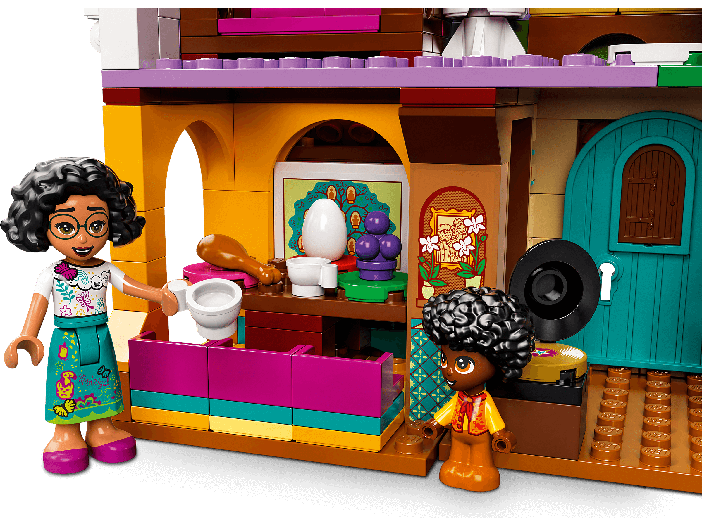 La maison magique des Madrigal du poster LEGO