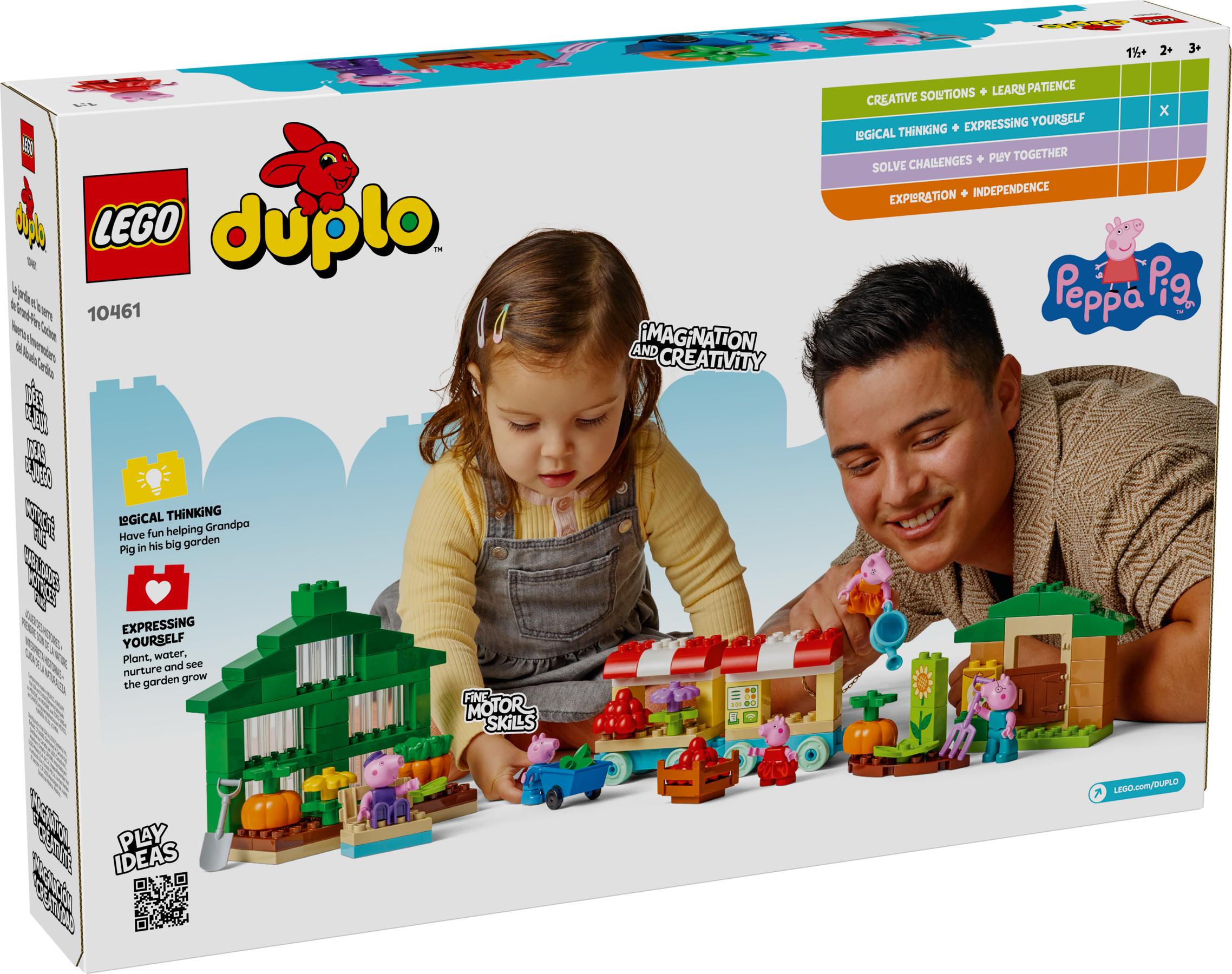 Grandpa Pig's Garden and Greenhouse 10461 | DUPLO® | Buy online at