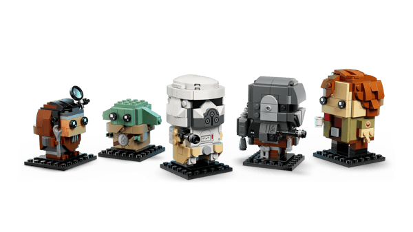LEGO 40856 Le Mandalorien et Grogu : Alliés et méchants — visuel 3 sur 8