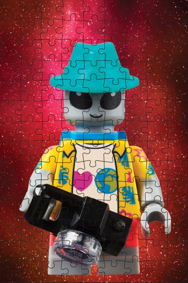 LEGO 5008890 Mini puzzle avec minifigurine surprise – Édition Espace — visuel 3 sur 5