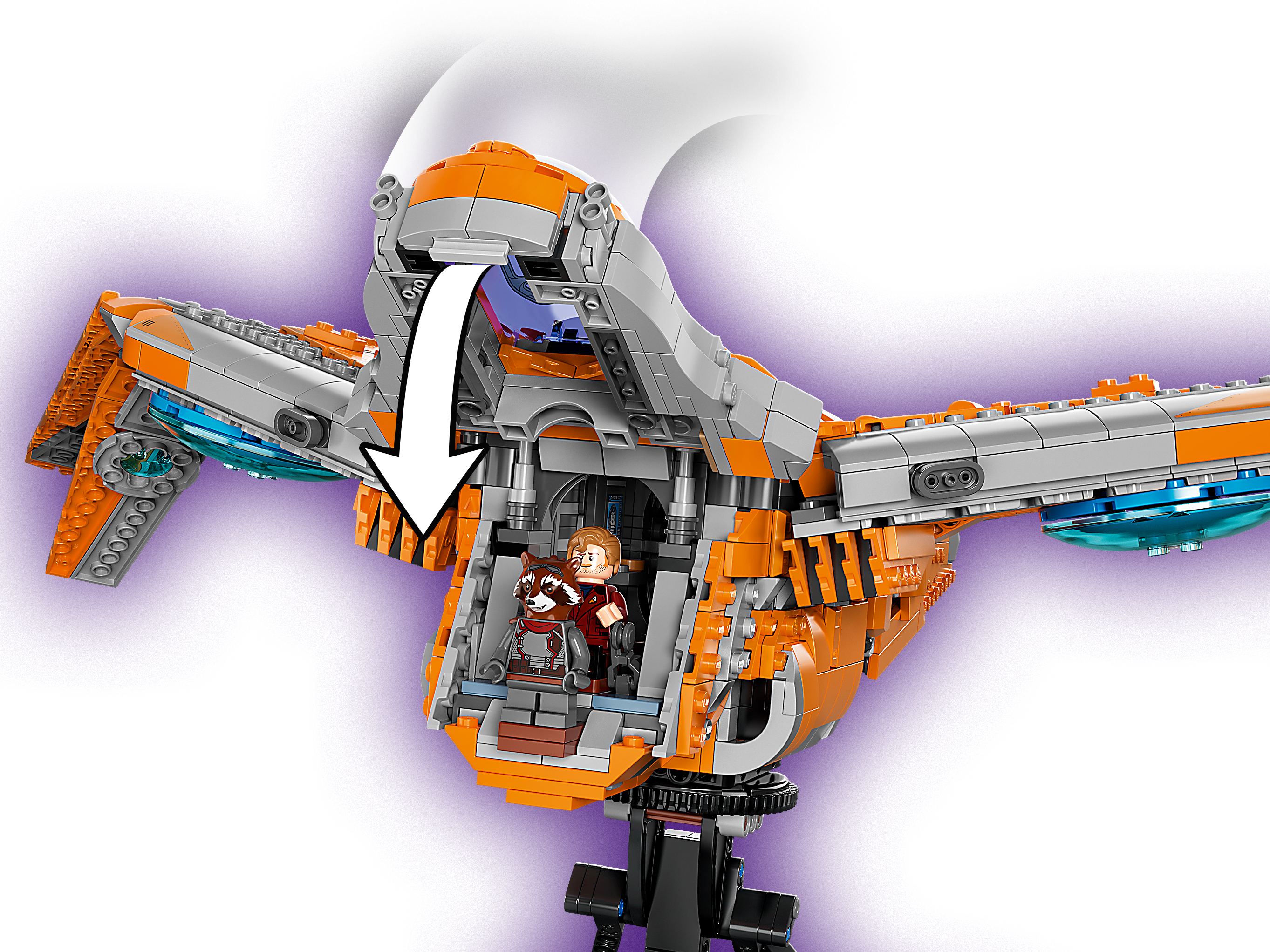 Glæd dig dyd Let at læse The Guardians' Ship 76193 | Marvel | Buy online at the Official LEGO® Shop  US