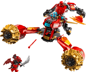 La moto tempête du robot de Kai