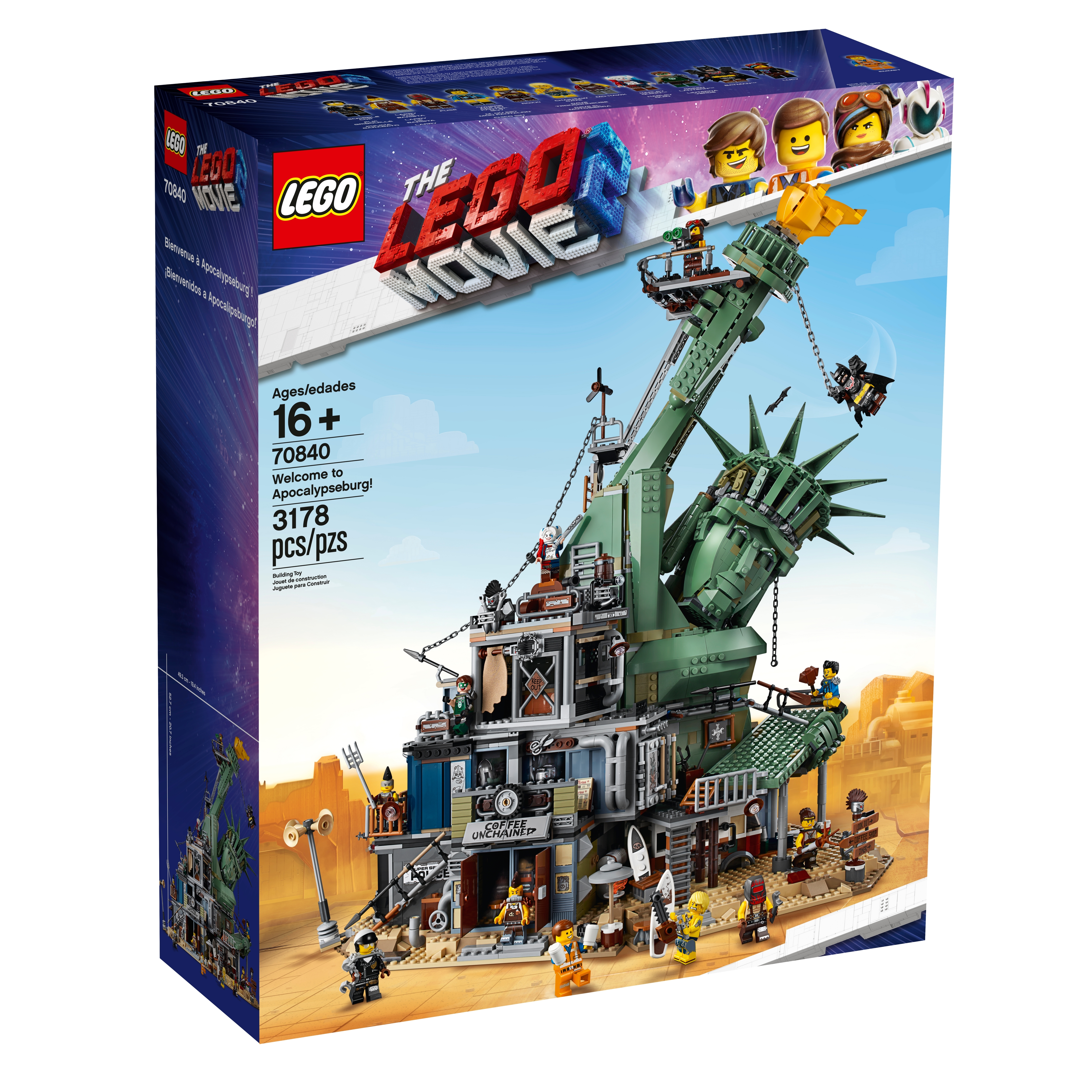 Batman and Harley Come to LEGO Movie 2 Welcome to Apocalypseburg Set