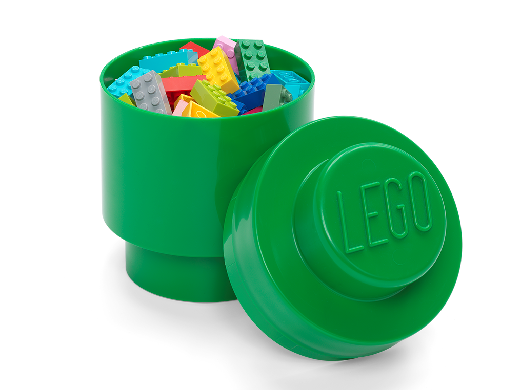 LEGO New Lot of 25 Translucent Green 1x1 Round Brick Pieces 