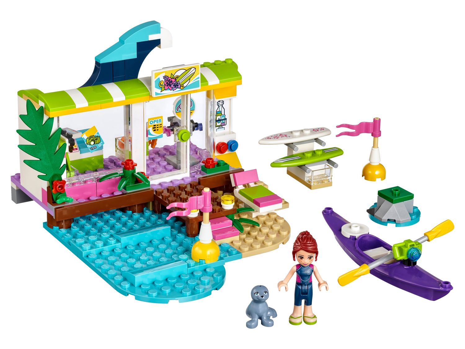 Le magasin de plage