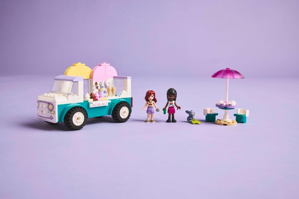 LEGO 42644 Le camion de glaces de Heartlake City — visuel 8 sur 8