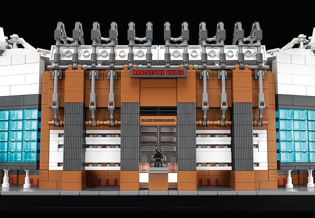 Lego reproduit le stade d'Old Trafford de Manchester United pour