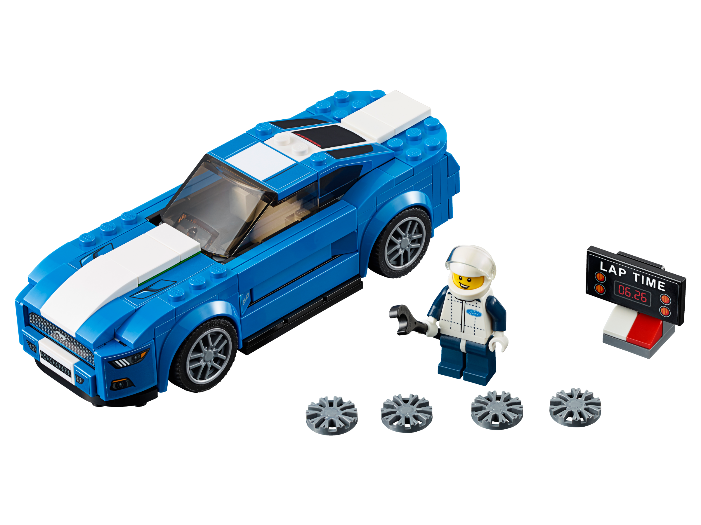 Absolut defile domæne Ford Mustang GT 75871 | Speed Champions | Buy online at the Official LEGO®  Shop US