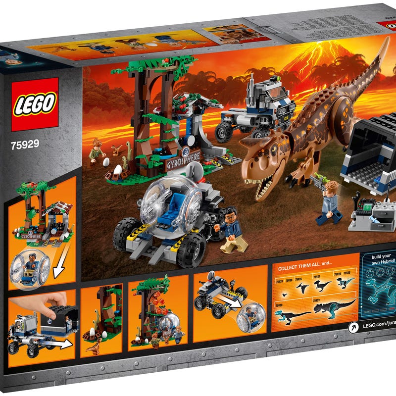 Carnotaurus Gyrosphere Escape 75929 Jurassic World™ Buy online