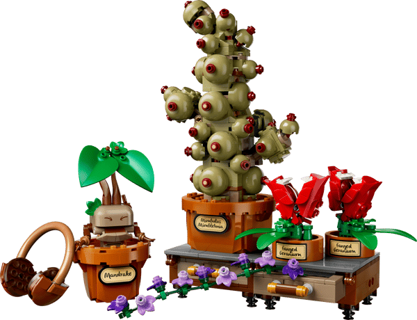 LEGO 76474 Les plantes du cours de botanique de Poudlard
