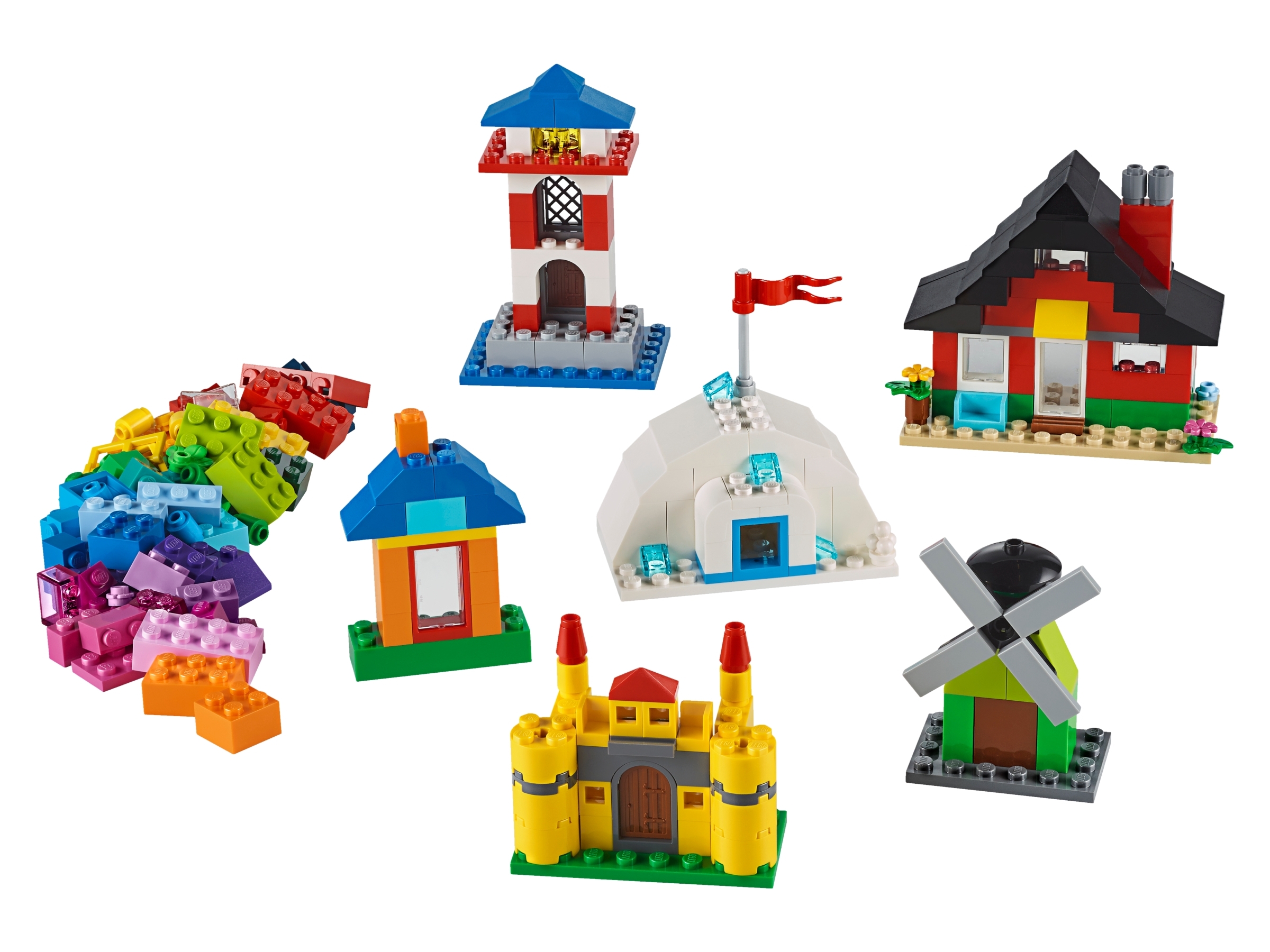 M.Y Family Brick Set in 2 Assorted Designs Kids Children Family Bricks Set 