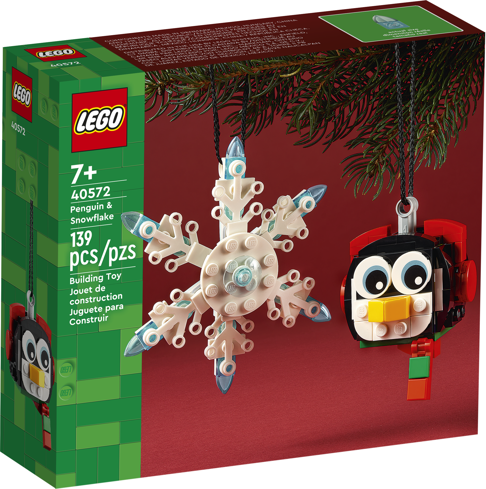 Ib Dingy form Pingvin og snefnug 40572 | Andet | Officiel LEGO® Shop DK