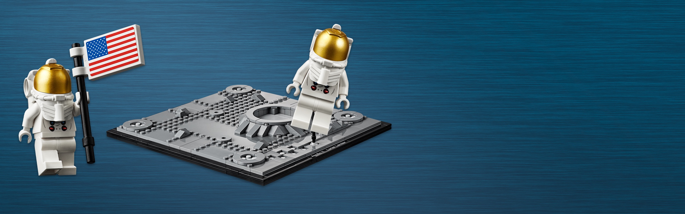 LEGO Creator Expert NASA Apollo 11 Lunar Lander 10266 Building Kit