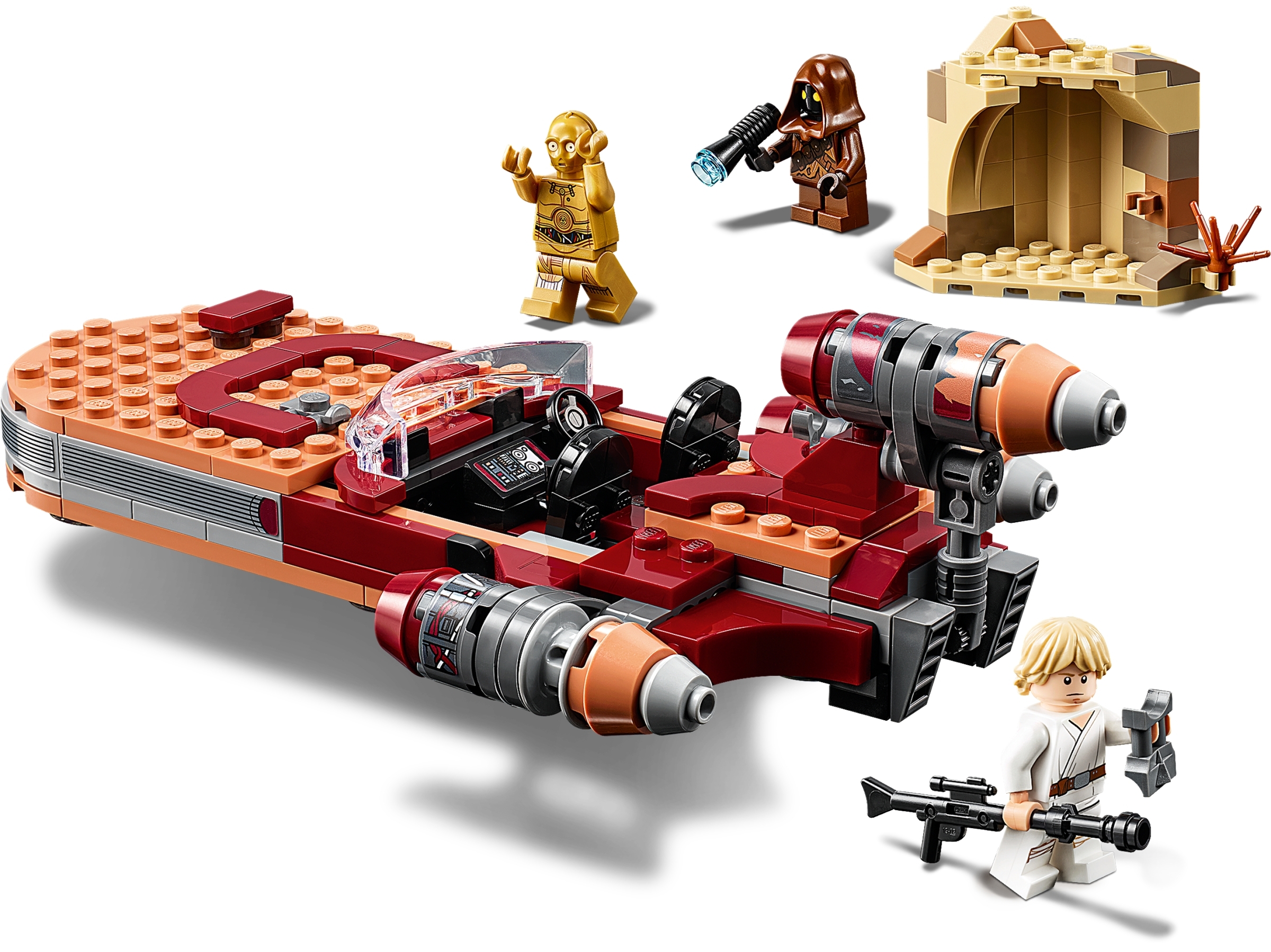 75271 LEGO Luke Skywalker's Landspeeder Star Wars TM for sale online 