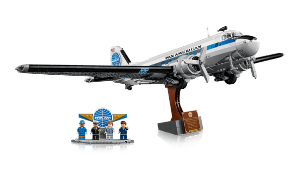 LEGO 11378 Avion de ligne Douglas™ DC-3™ de la PAN AM® — visuel 7 sur 8