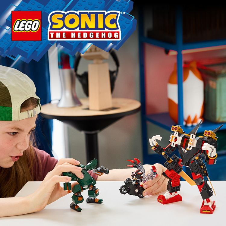 シャドウのメカスーツ vs. G.U.N.トルーパー 77120 | LEGO® Sonic