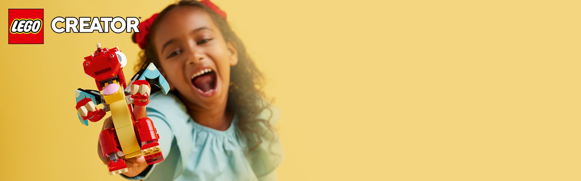 Czerwony smok 31145 | Creator 3 w 1 | Oficjalnym sklepie