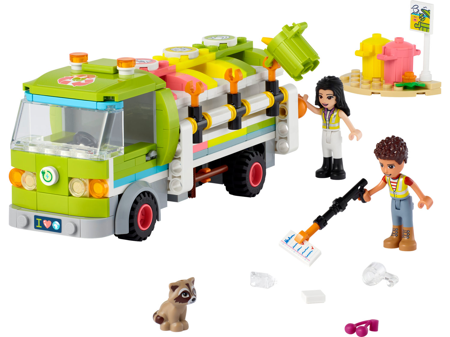 Le camion de recyclage 41712 | Friends | Boutique LEGO® officielle FR