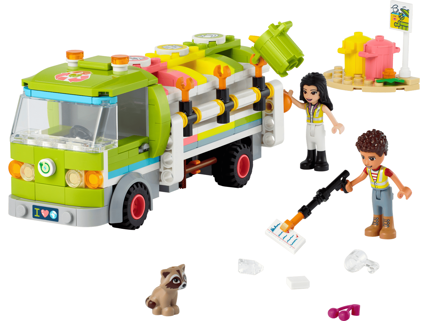 Camión de Reciclaje 41712 | Friends | Oficial LEGO® Shop MX lego friends 41712