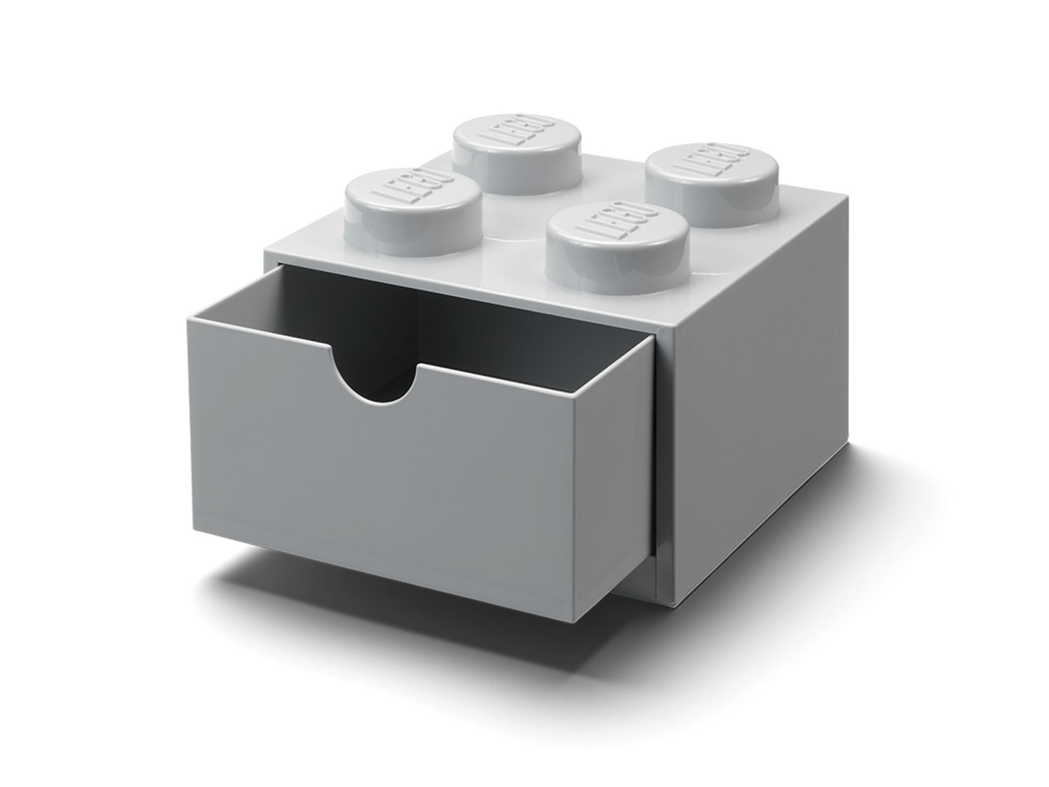4-Stud Desk Drawer – Gray
