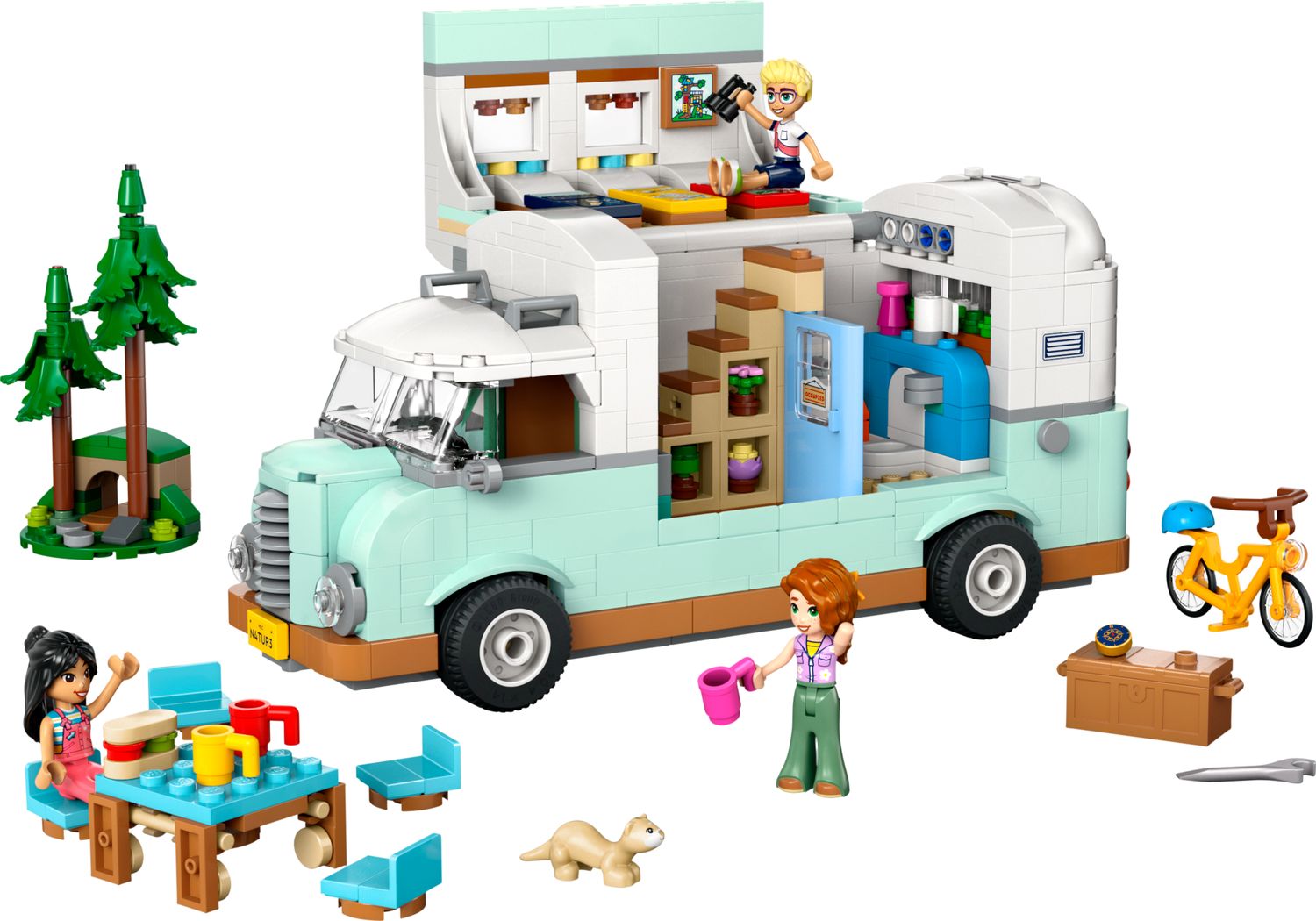 Friendship Camper Van Adventure 42663 Friends Buy online at