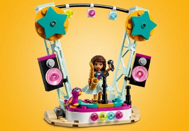 amazon friends andrea's car stage lego 41390